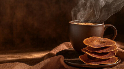 Latte au Reishi et Chocolat Noir